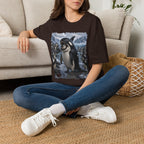 Orca & Penguin Graphic T‑Shirt — Cute Antarctic Wildlife Tee
