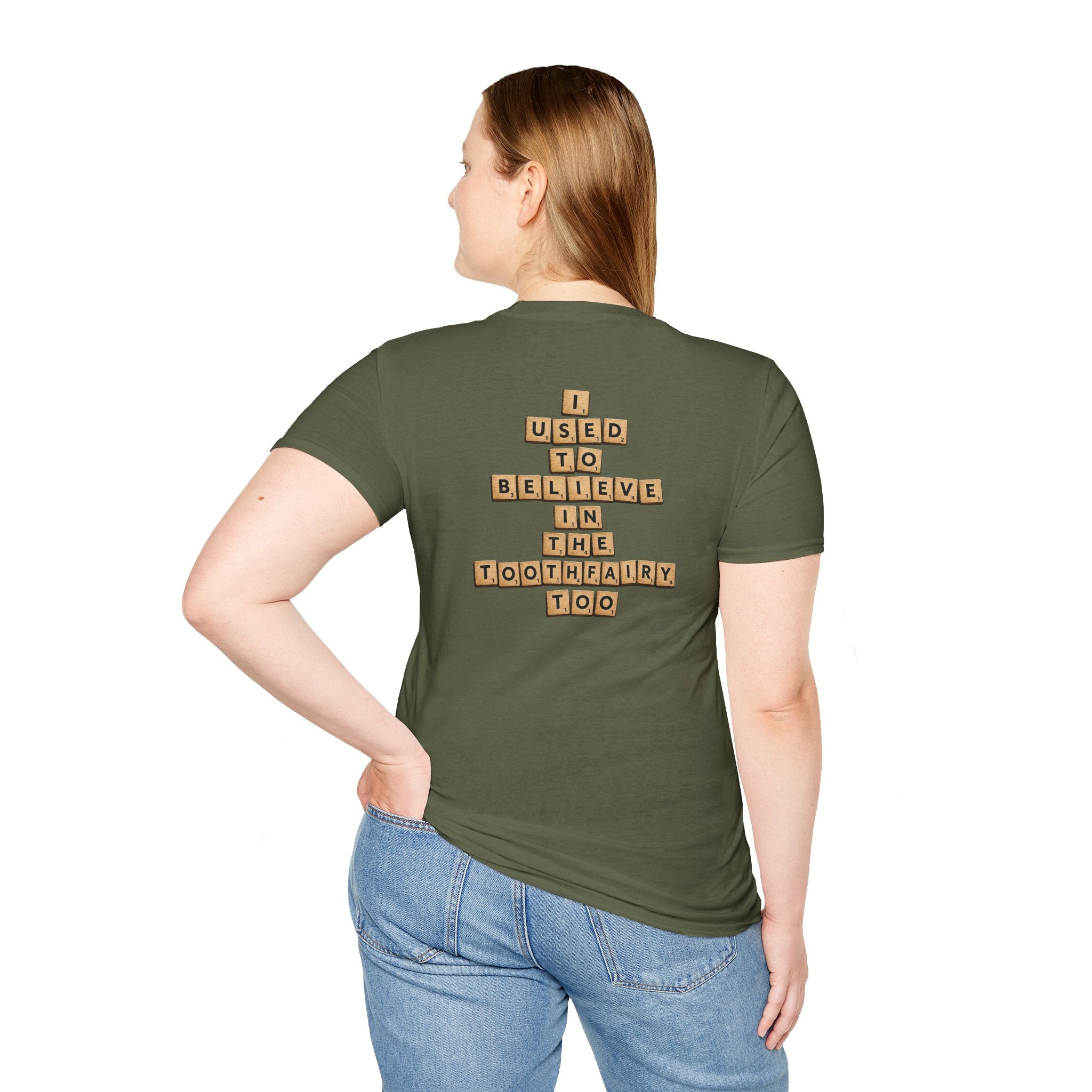 Scrabble Tiles "I Know You Think You're Right" T-Shirt