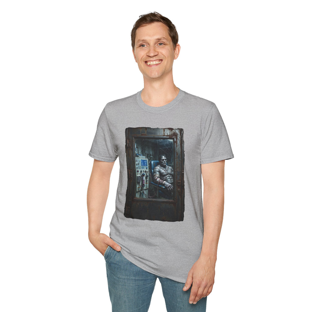 The Patchwork Patient Horror T-Shirt | Spooky Dialysis Tech Halloween Shirt