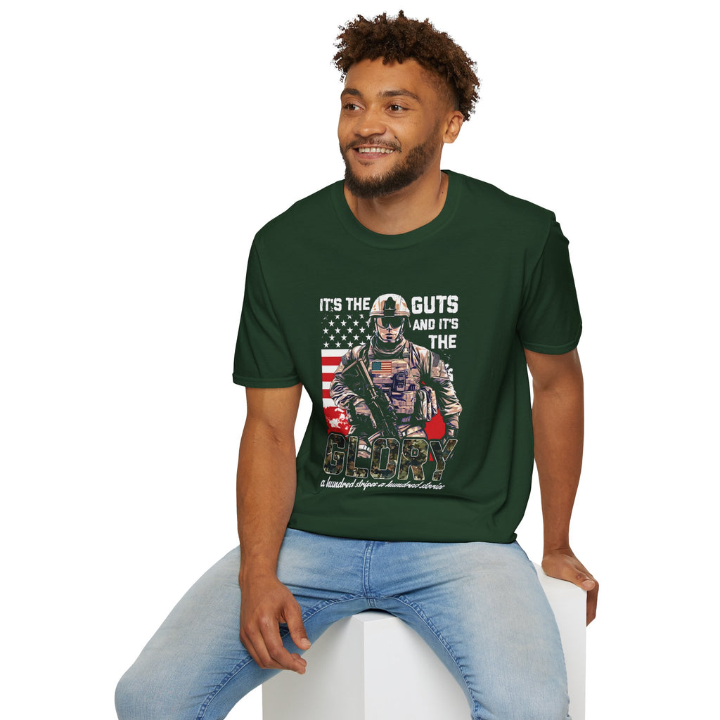 It's the Guts and It's the Glory T-Shirt — Motivational Graphic Tee