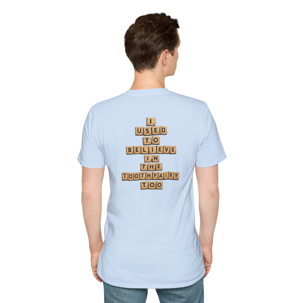 Scrabble Tiles "I Know You Think You're Right" T-Shirt