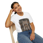 Lynx Portrait T-Shirt — Wild Cat Graphic Tee
