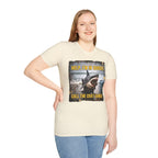 Shark Graphic T-Shirt — "Help, I'm in Shock!" Funny Beachwear