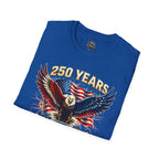 250 Years American Eagle T-Shirt — 1776–2026 Patriotic Anniversary Tee