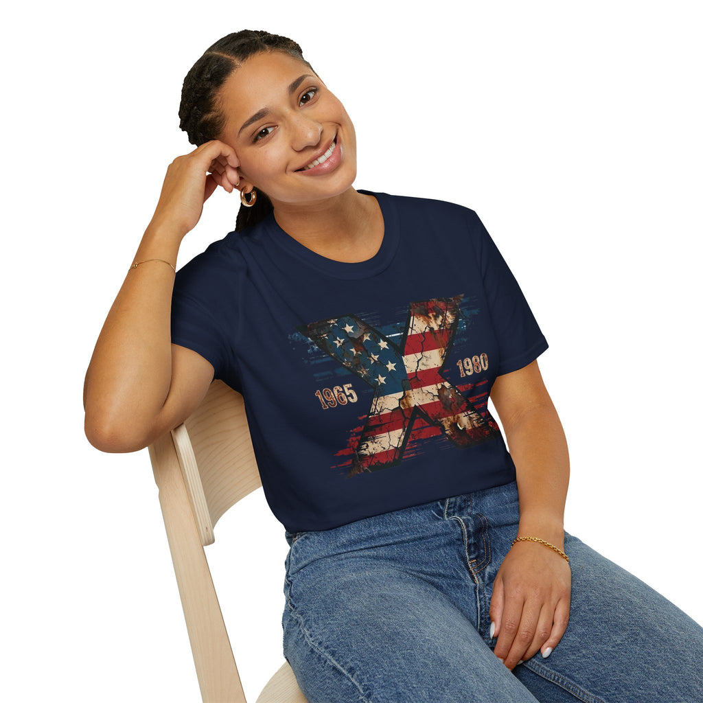 Generation X 1965–1980 T-Shirt — Retro Vintage Birth Year Tee