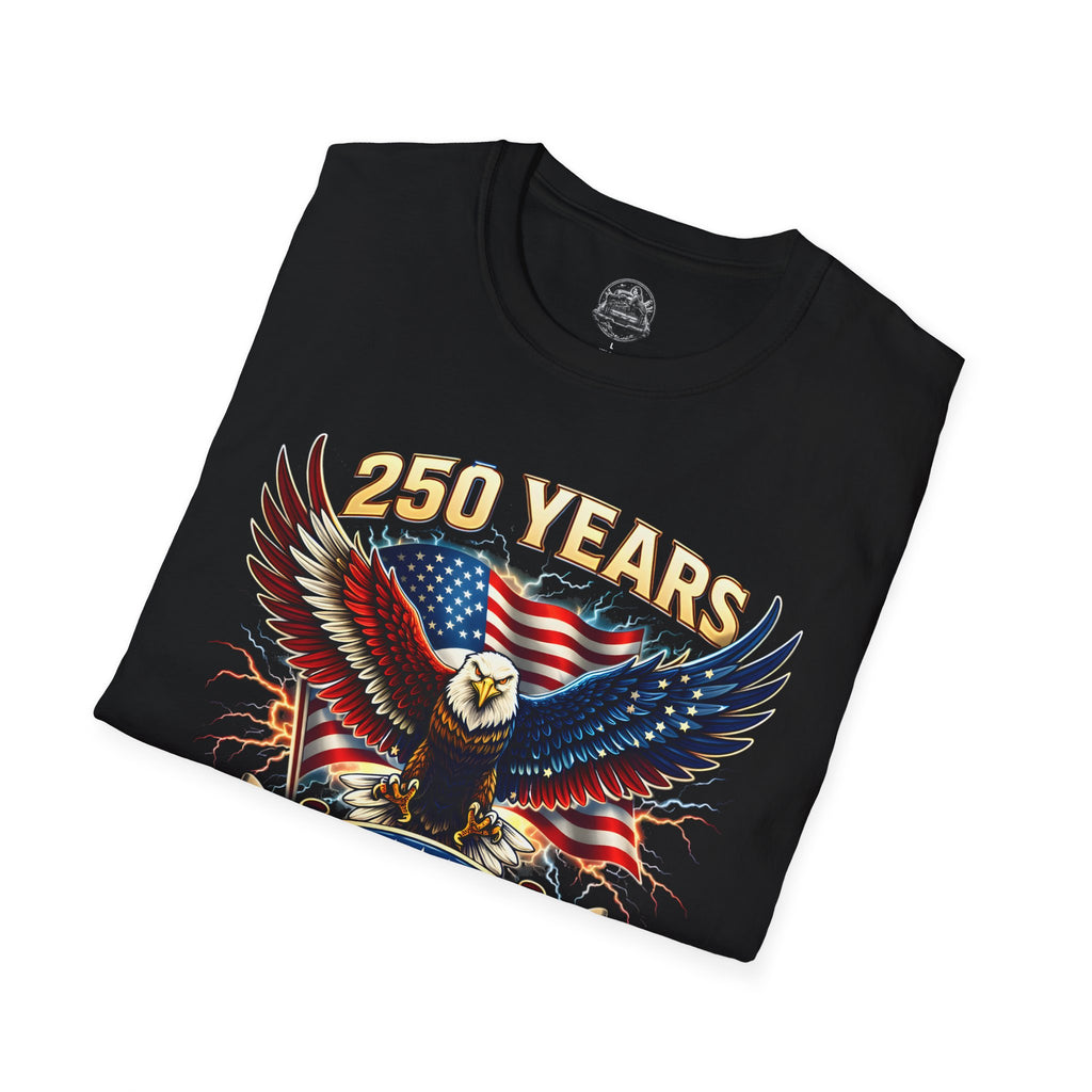 250 Years American Eagle T-Shirt — 1776–2026 Patriotic Anniversary Tee