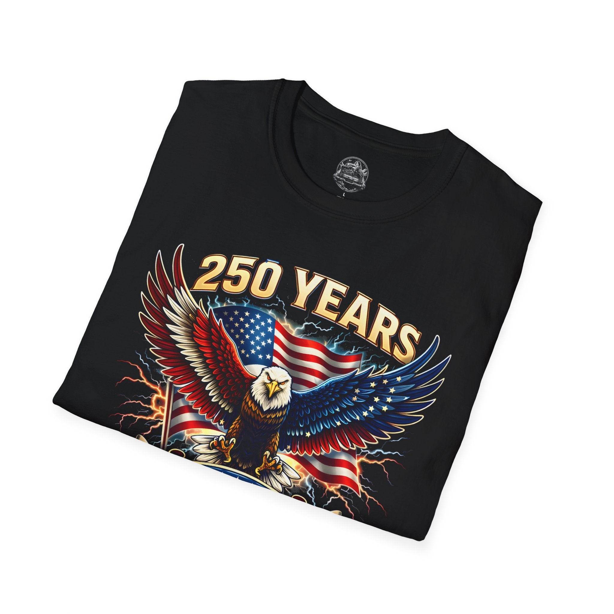 250 Years American Eagle T-Shirt — 1776–2026 Patriotic Anniversary Tee