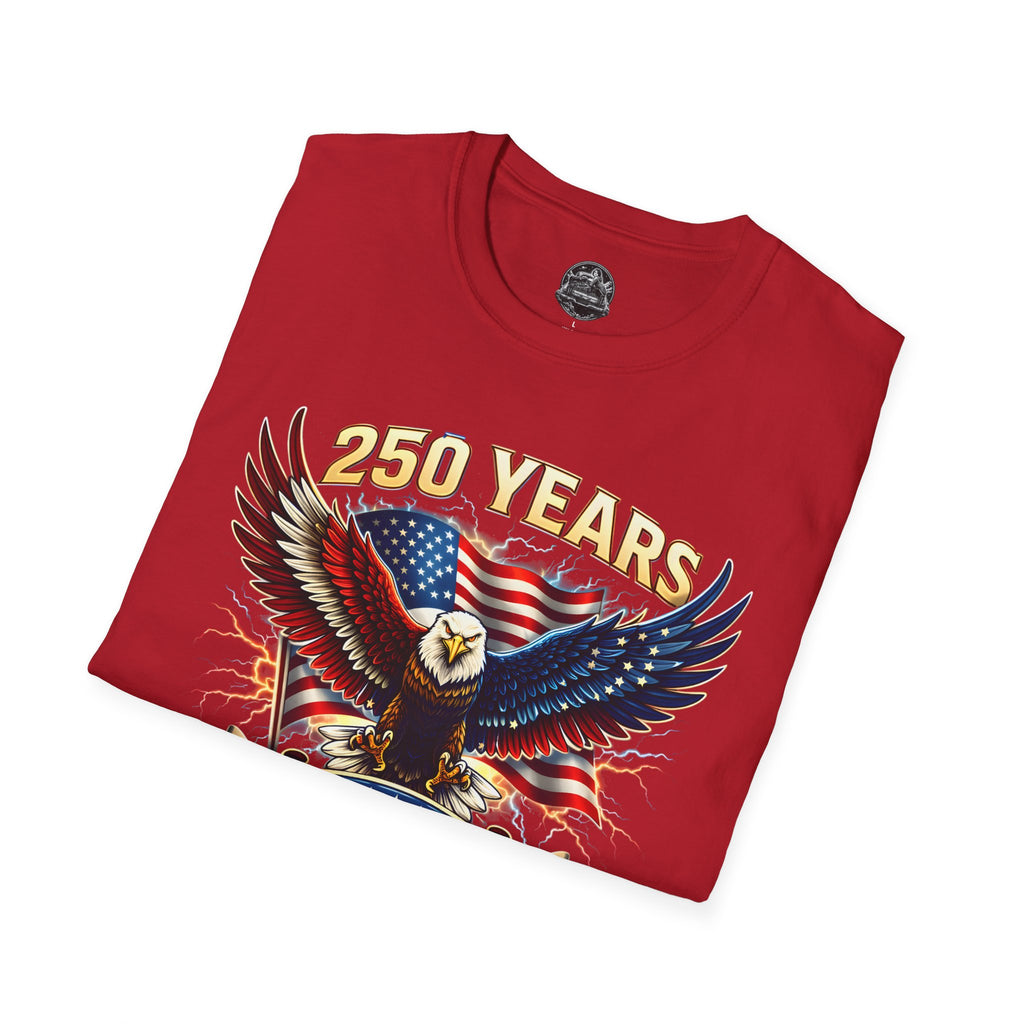250 Years American Eagle T-Shirt — 1776–2026 Patriotic Anniversary Tee
