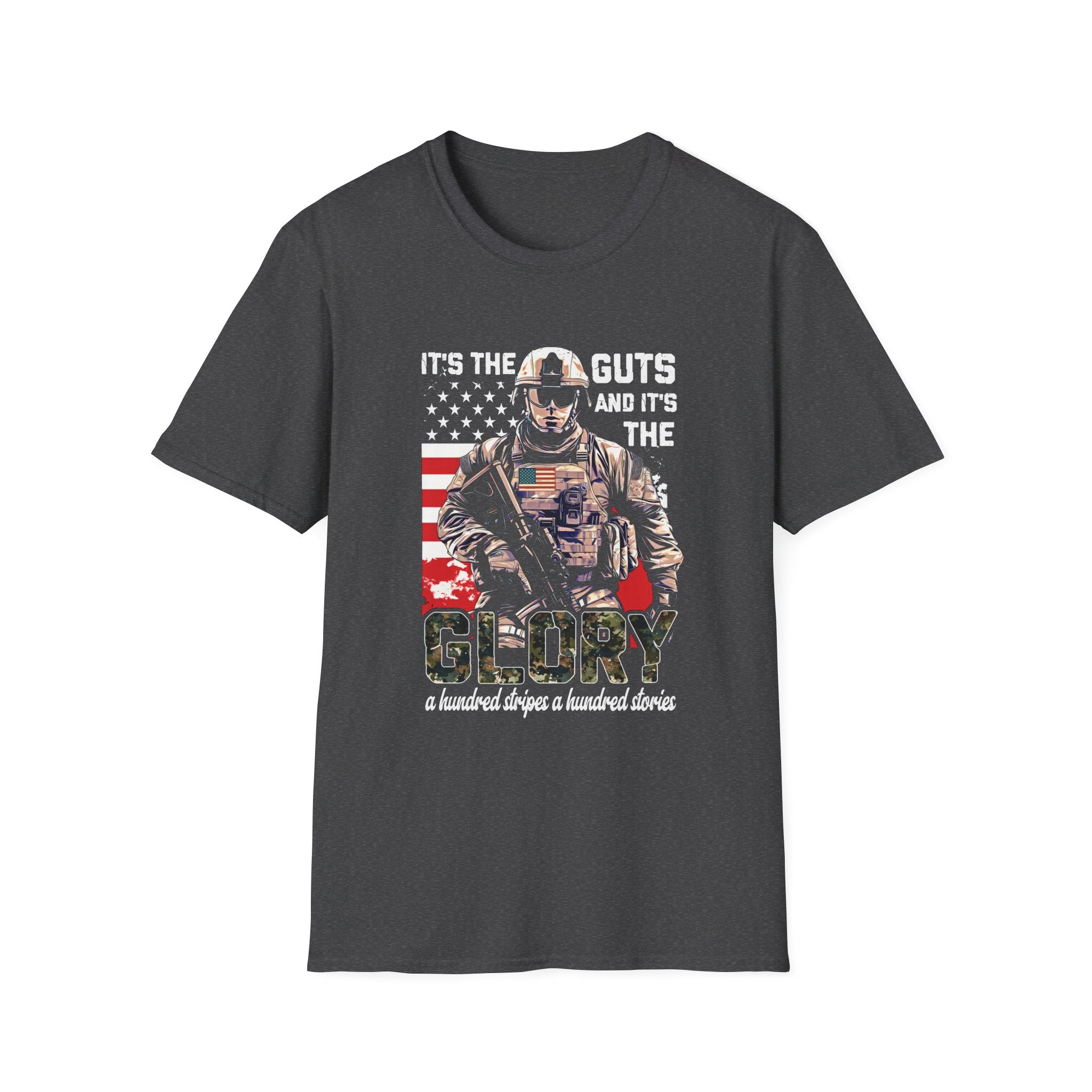 It's the Guts and It's the Glory T-Shirt — Motivational Graphic Tee