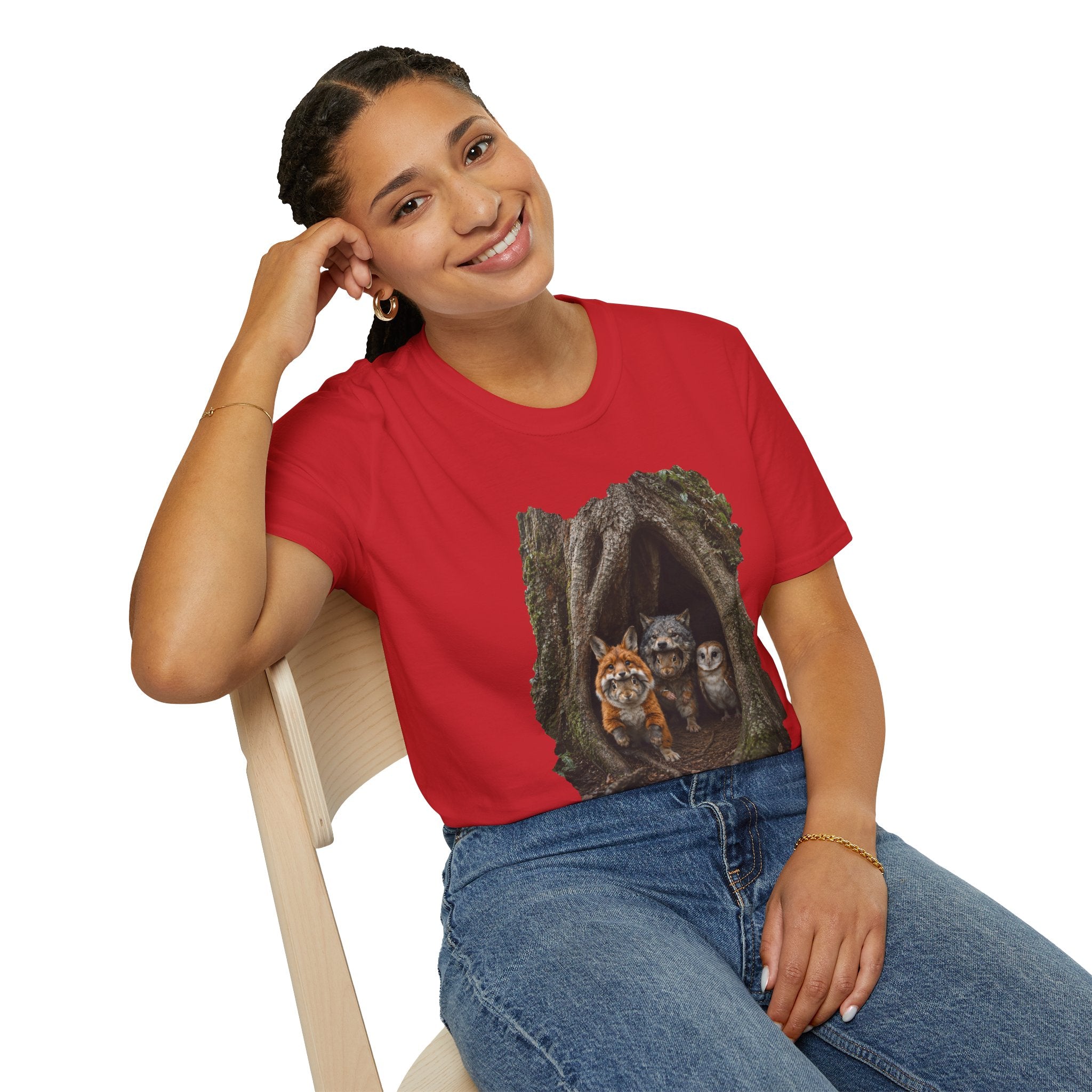 Animal Predator Tree Unisex T-Shirt