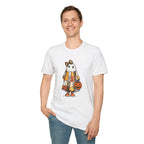 Ghost Softstyle T-Shirt with Patchwork Quilt Design