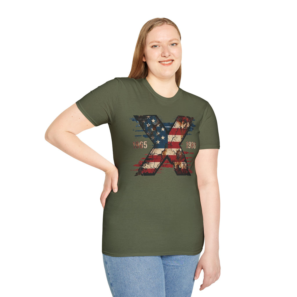 Generation X 1965–1980 T-Shirt — Retro Vintage Birth Year Tee