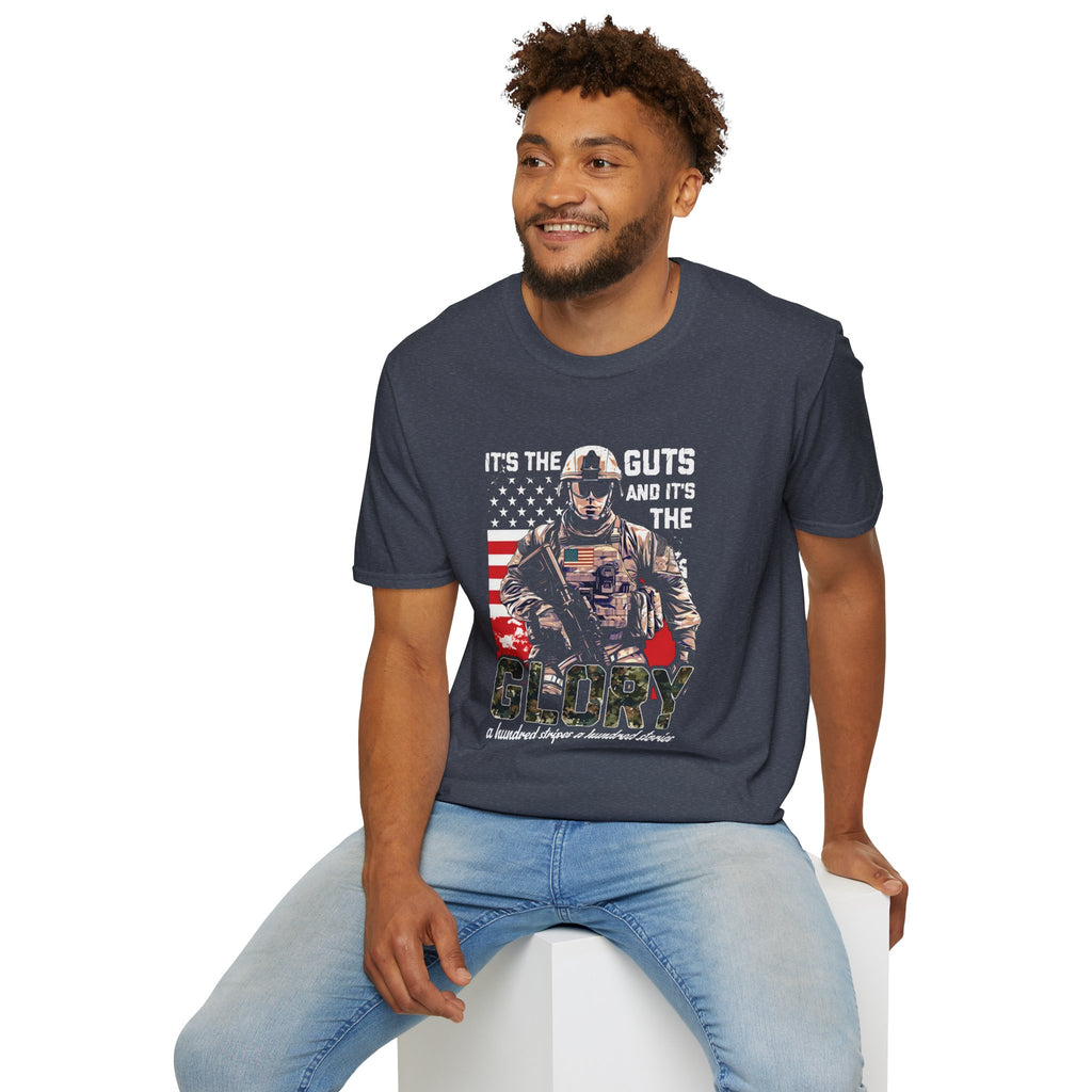 It's the Guts and It's the Glory T-Shirt — Motivational Graphic Tee