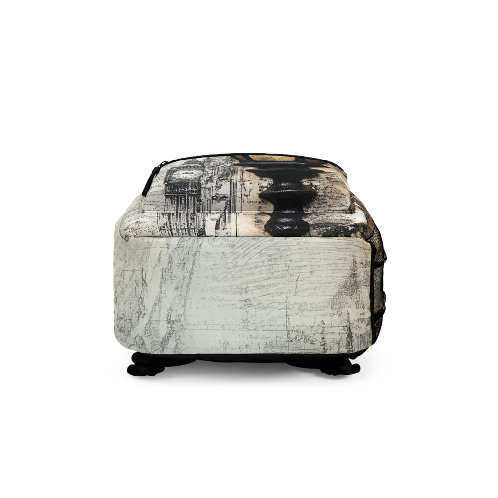 London After Midnight Vintage Victorian Street Lamp Backpack
