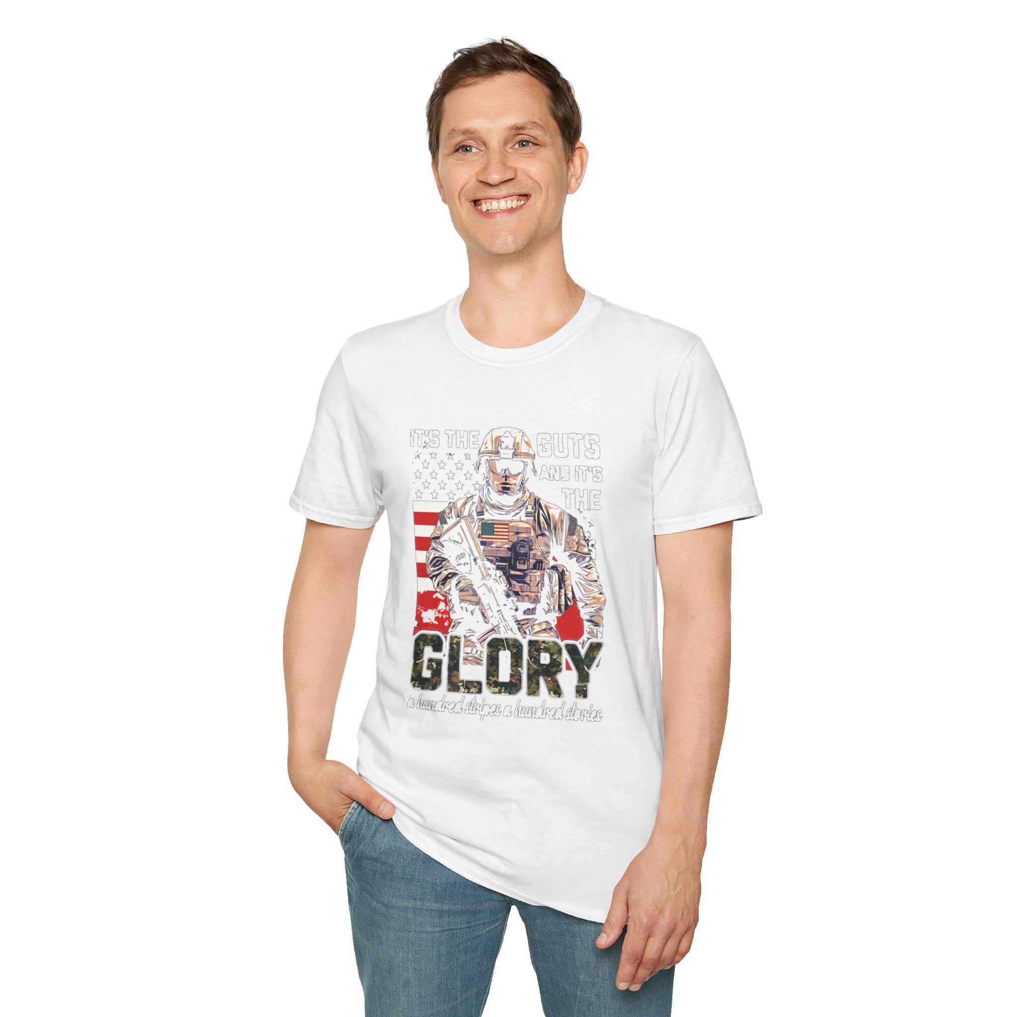 It's the Guts and It's the Glory T-Shirt — Motivational Graphic Tee