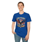 250 Years American Eagle T-Shirt — 1776–2026 Patriotic Anniversary Tee