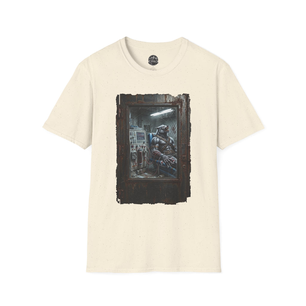 Dialysis After Dark: The Lunar Patient Werewolf Horror T-Shirt | Spooky Dialysis Tech Halloween Shirt