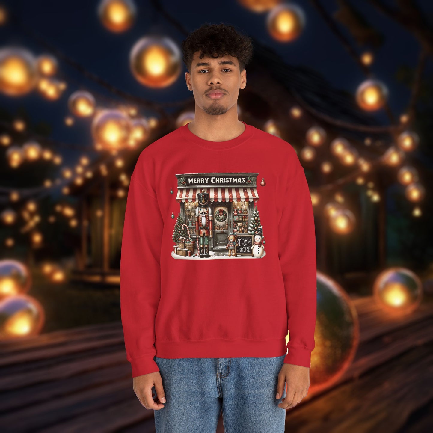 Christmas Toy Store Sweatshirt