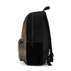 Lynx Portrait Backpack - Realistic Wildcat Print School & Travel Bag