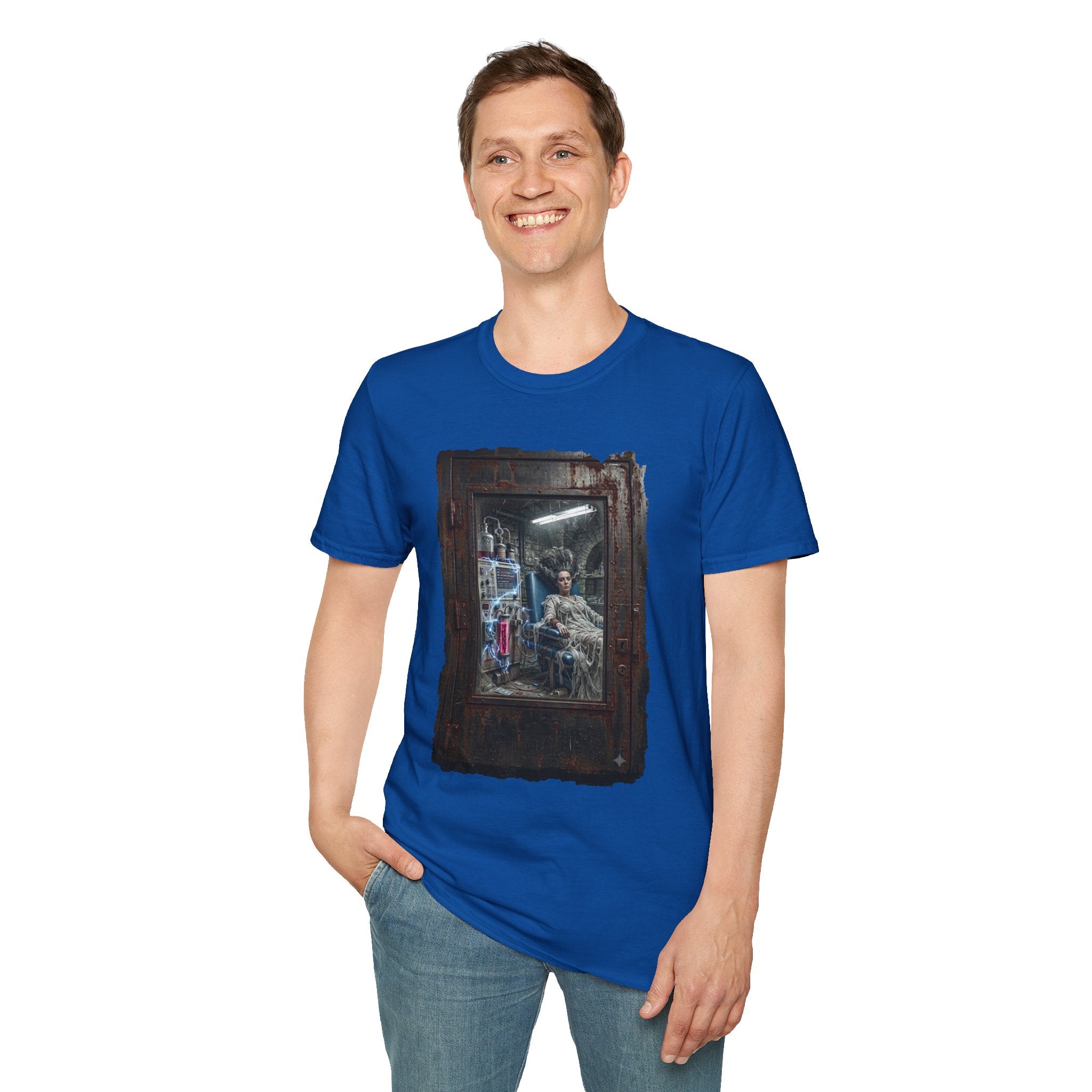 Vintage Barber Shop Photo T‑Shirt