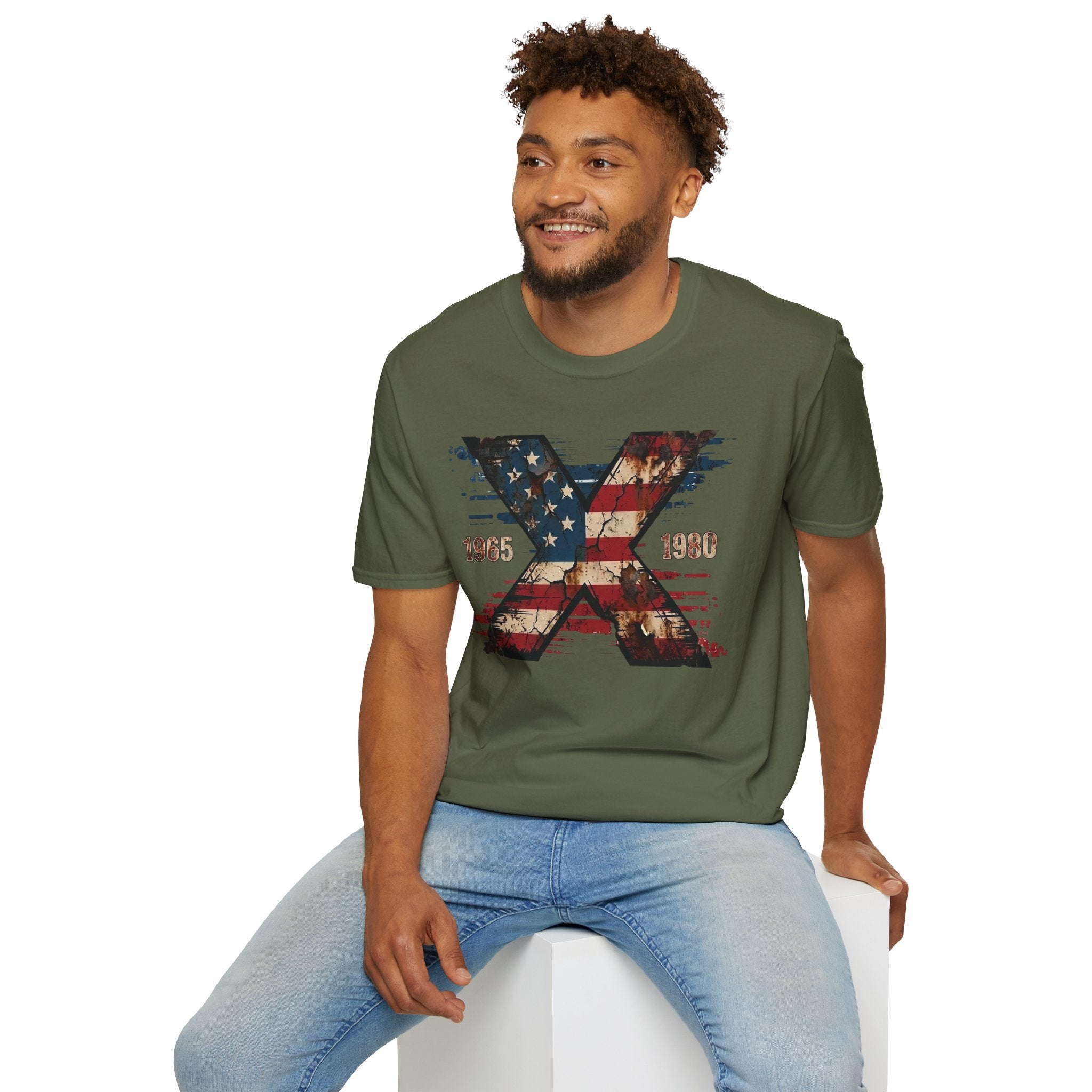 Generation X 1965–1980 T-Shirt — Retro Vintage Birth Year Tee
