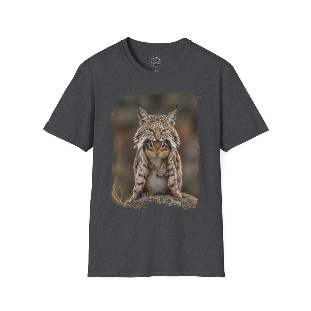 Lynx Portrait T-Shirt — Wild Cat Graphic Tee