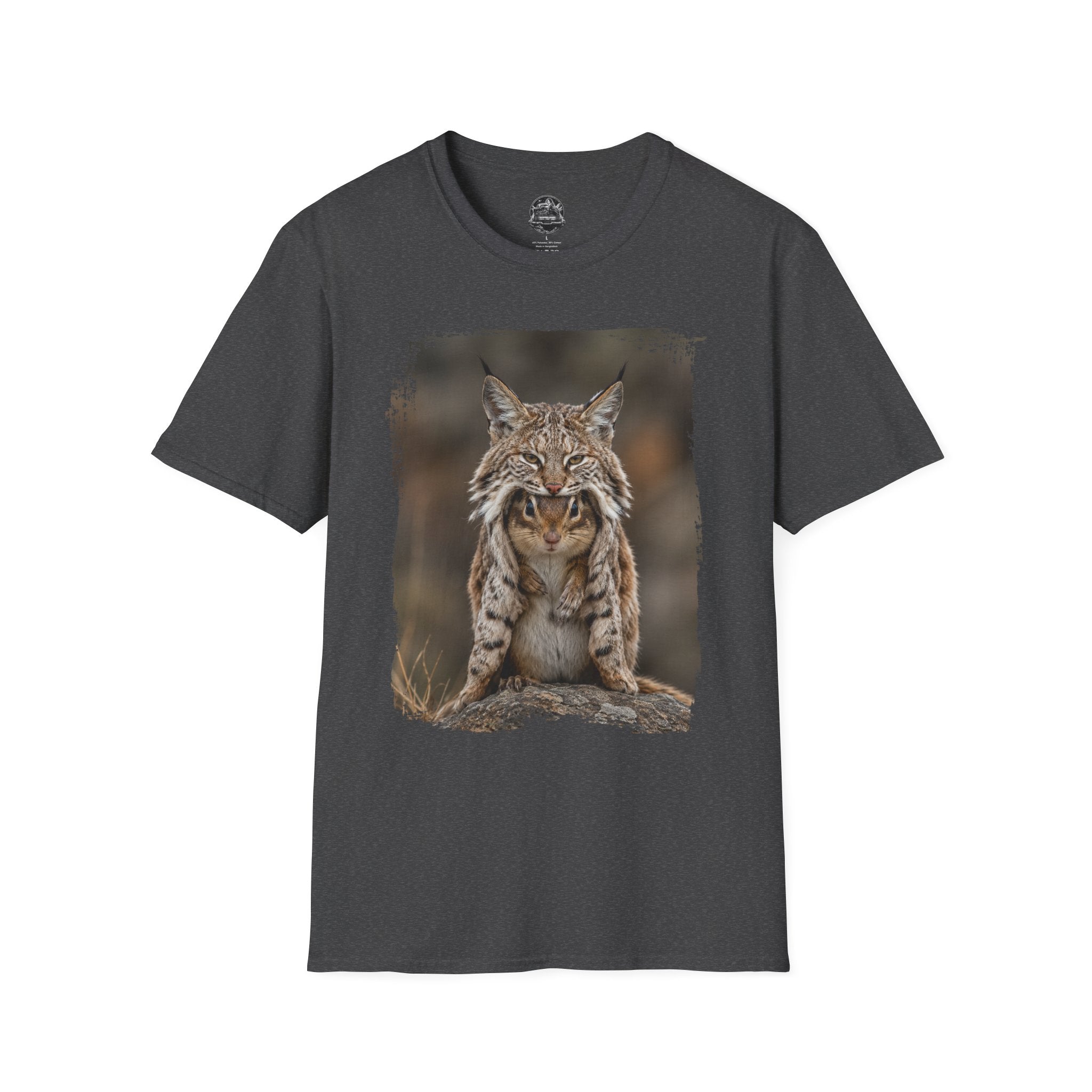 Lynx Portrait T-Shirt — Wild Cat Graphic Tee