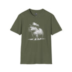 Cowboy Capybara T-Shirt — Funny Western Animal Graphic Tee