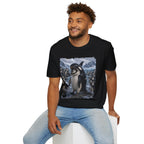 Orca & Penguin Graphic T‑Shirt — Cute Antarctic Wildlife Tee