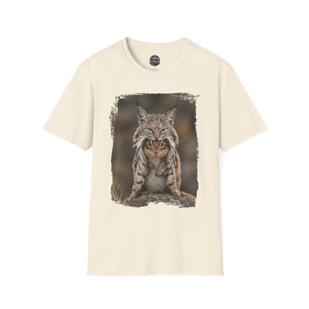 Lynx Portrait T-Shirt — Wild Cat Graphic Tee