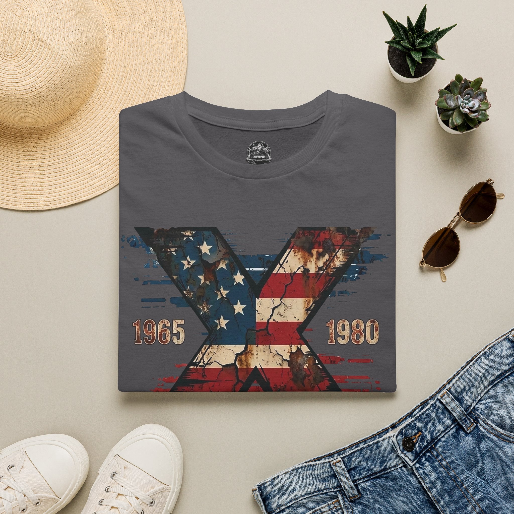 Generation X 1965–1980 T-Shirt — Retro Vintage Birth Year Tee