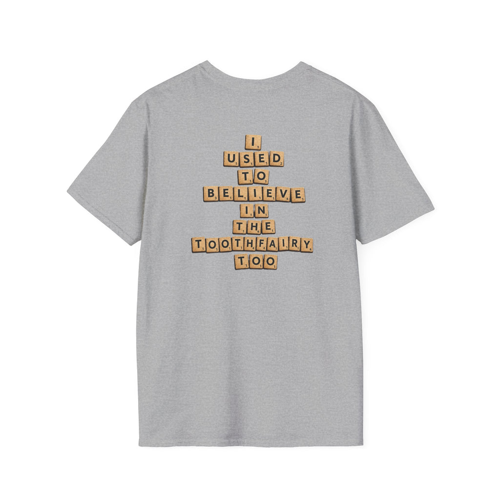 Scrabble Tiles "I Know You Think You're Right" T-Shirt