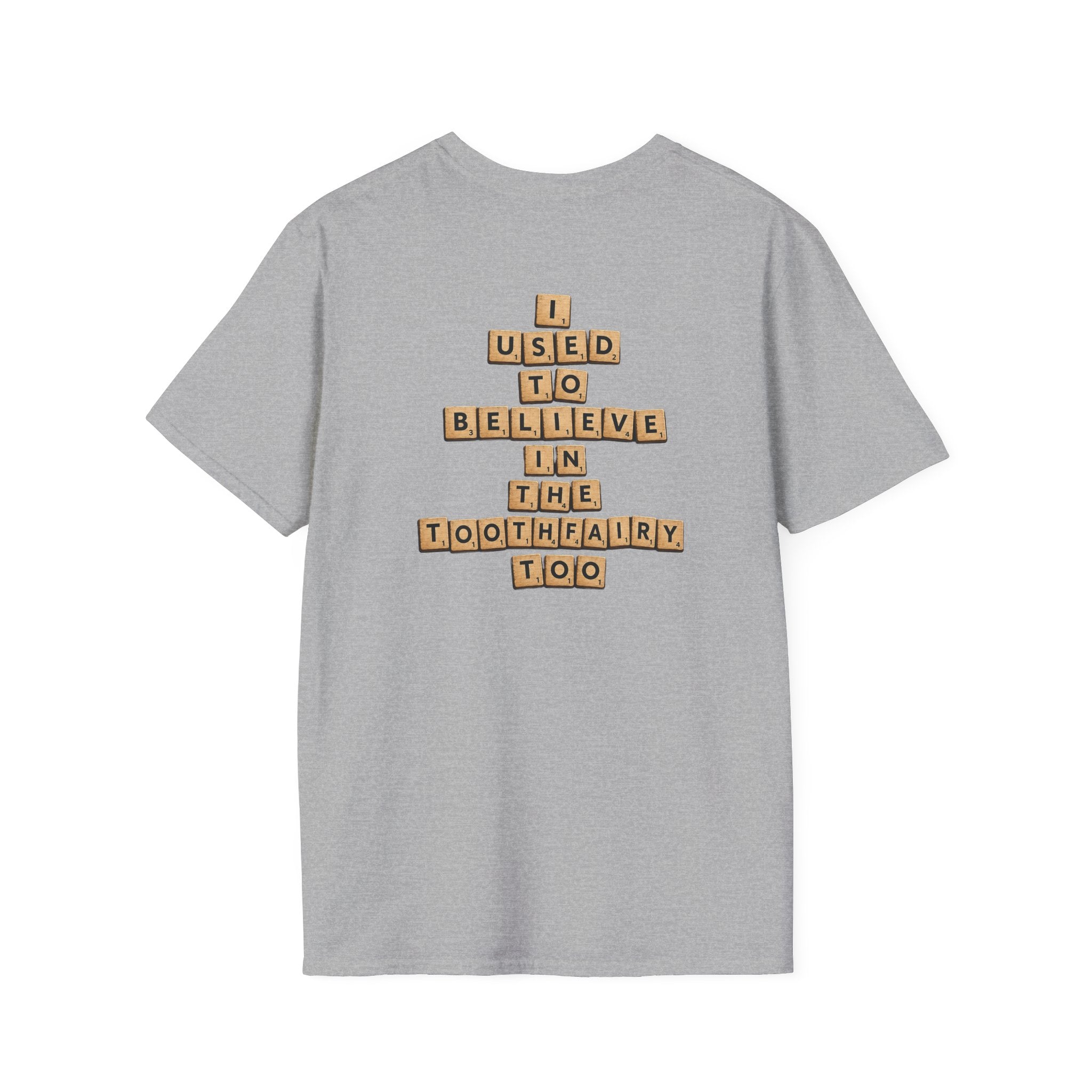 Scrabble Tiles "I Know You Think You're Right" T-Shirt