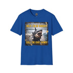 Shark Graphic T-Shirt — "Help, I'm in Shock!" Funny Beachwear