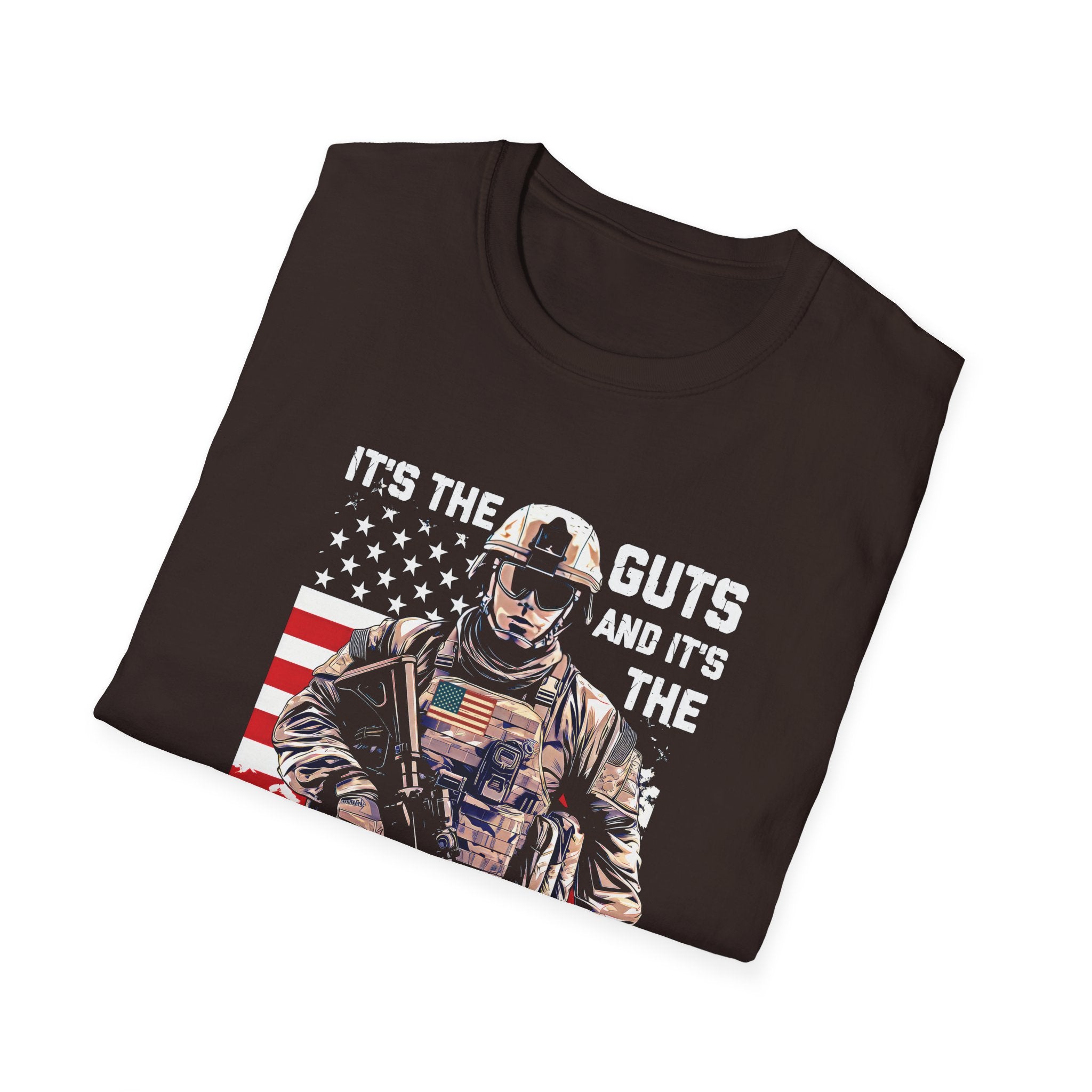 It's the Guts and It's the Glory T-Shirt — Motivational Graphic Tee
