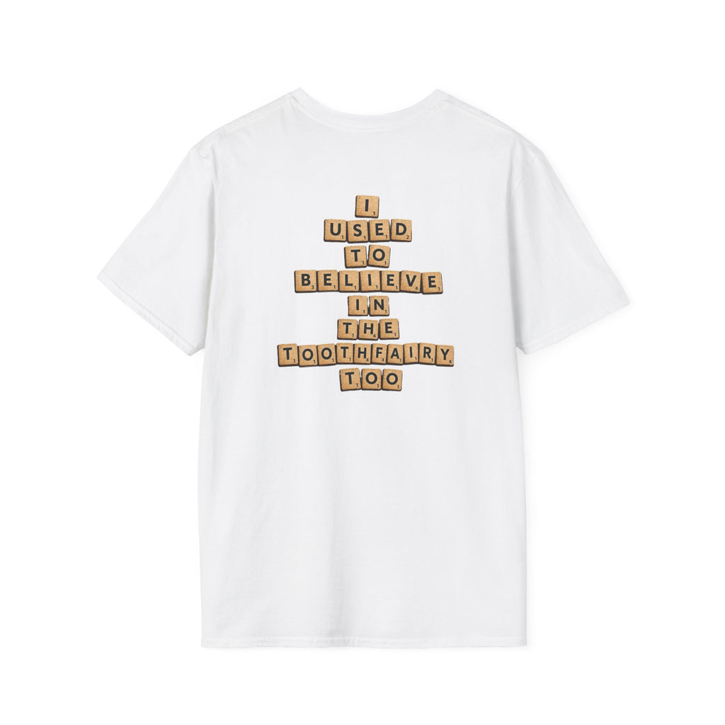 Scrabble Tiles "I Know You Think You're Right" T-Shirt