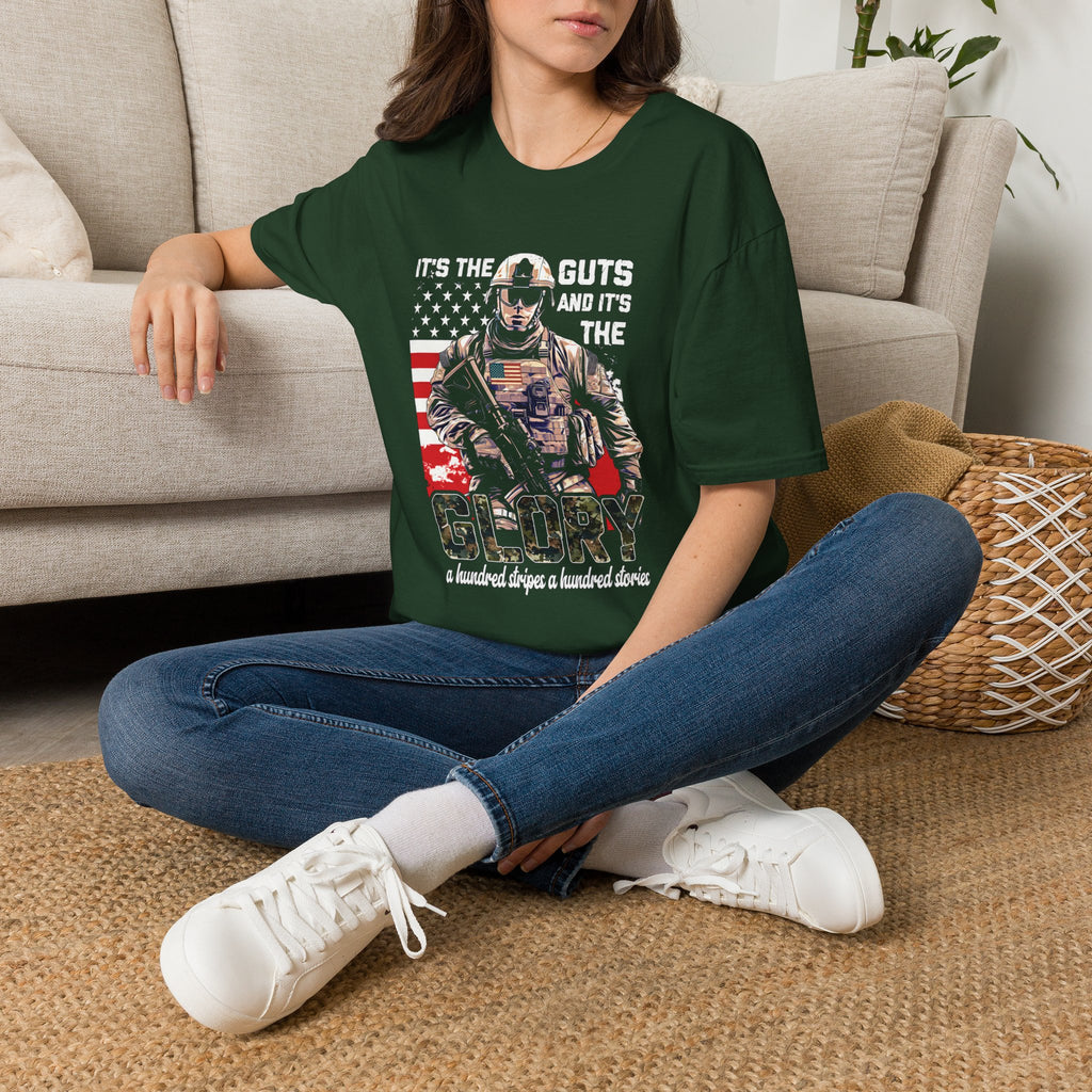 It's the Guts and It's the Glory T-Shirt — Motivational Graphic Tee