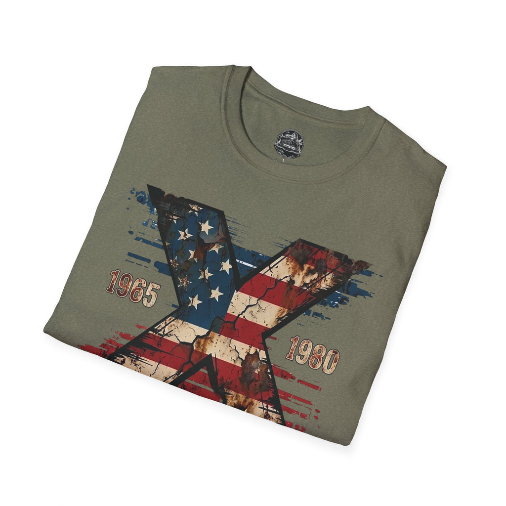 Generation X 1965–1980 T-Shirt — Retro Vintage Birth Year Tee