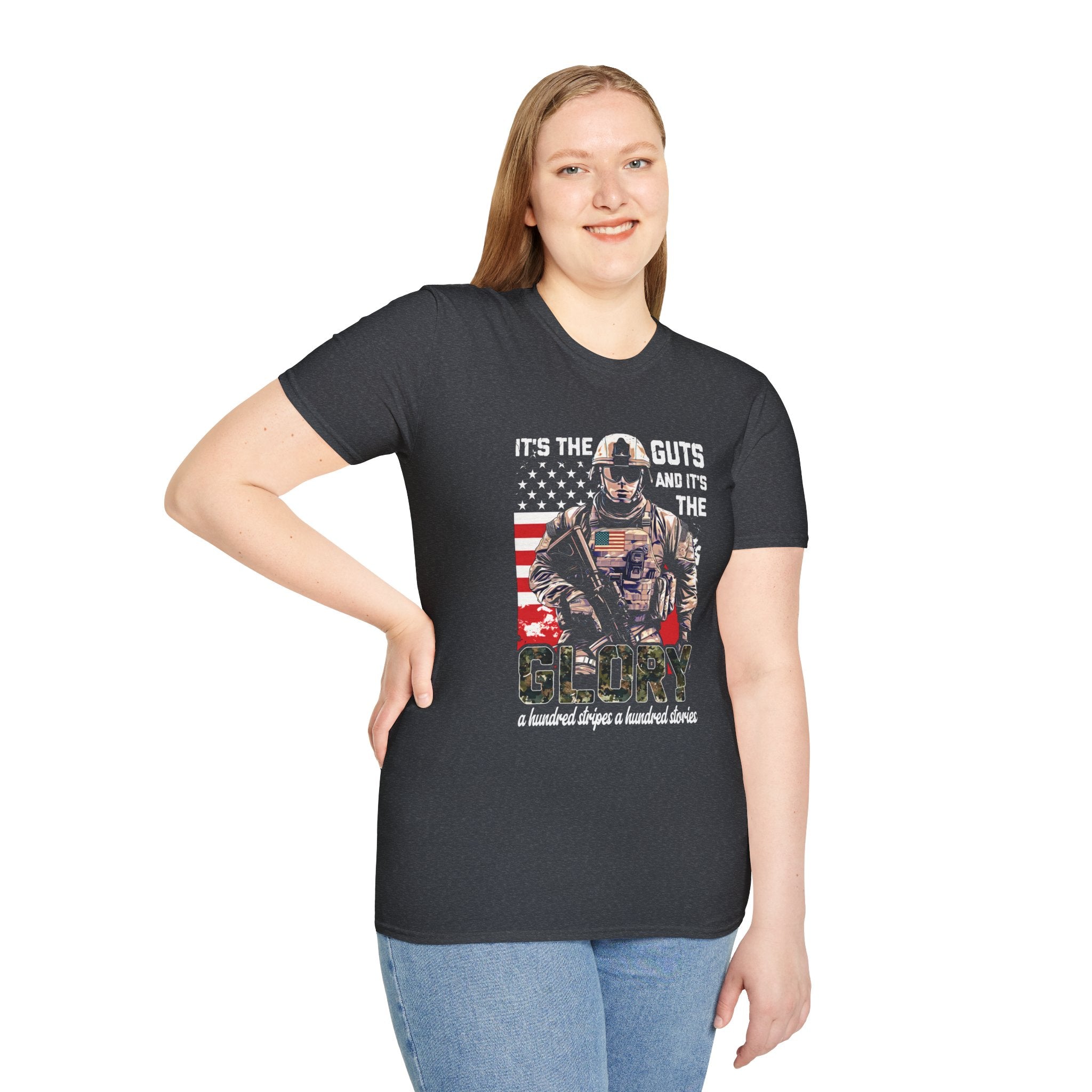 It's the Guts and It's the Glory T-Shirt — Motivational Graphic Tee