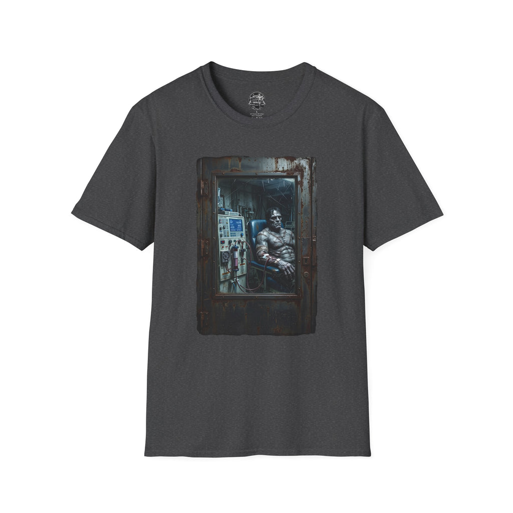 The Patchwork Patient Horror T-Shirt | Spooky Dialysis Tech Halloween Shirt