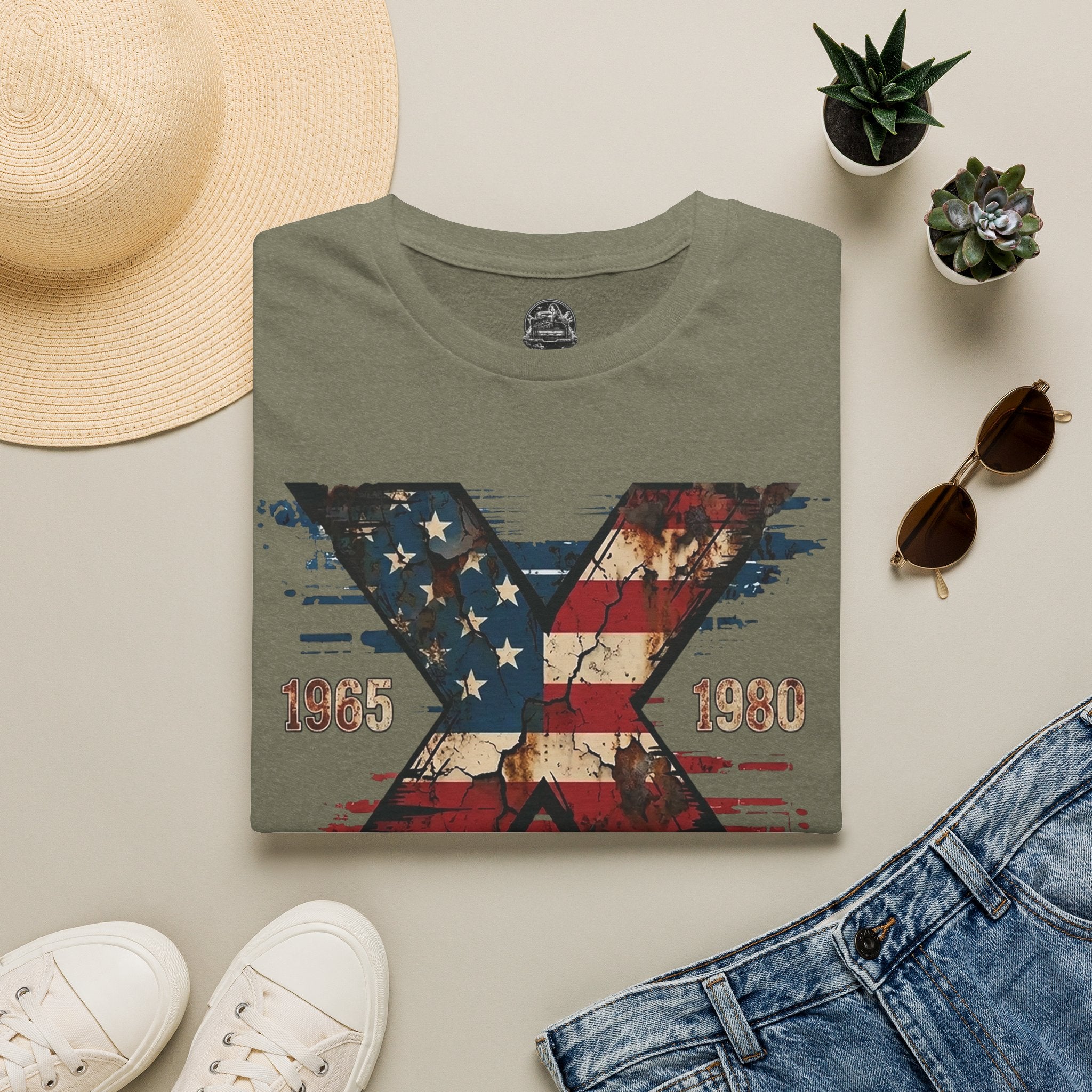 Generation X 1965–1980 T-Shirt — Retro Vintage Birth Year Tee