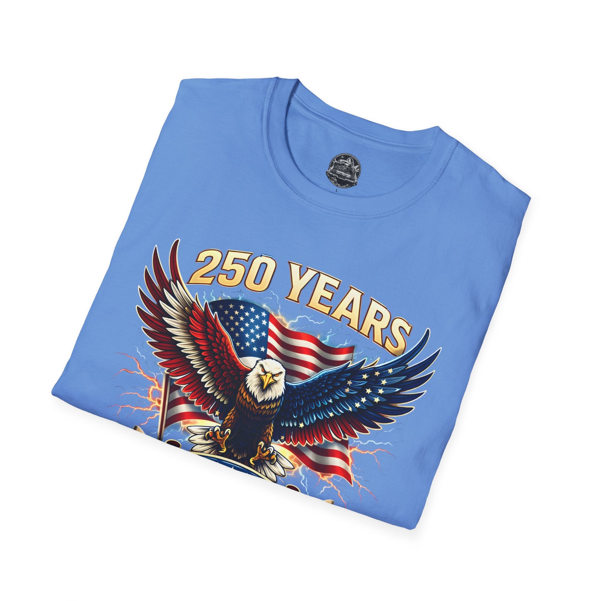 250 Years American Eagle T-Shirt — 1776–2026 Patriotic Anniversary Tee