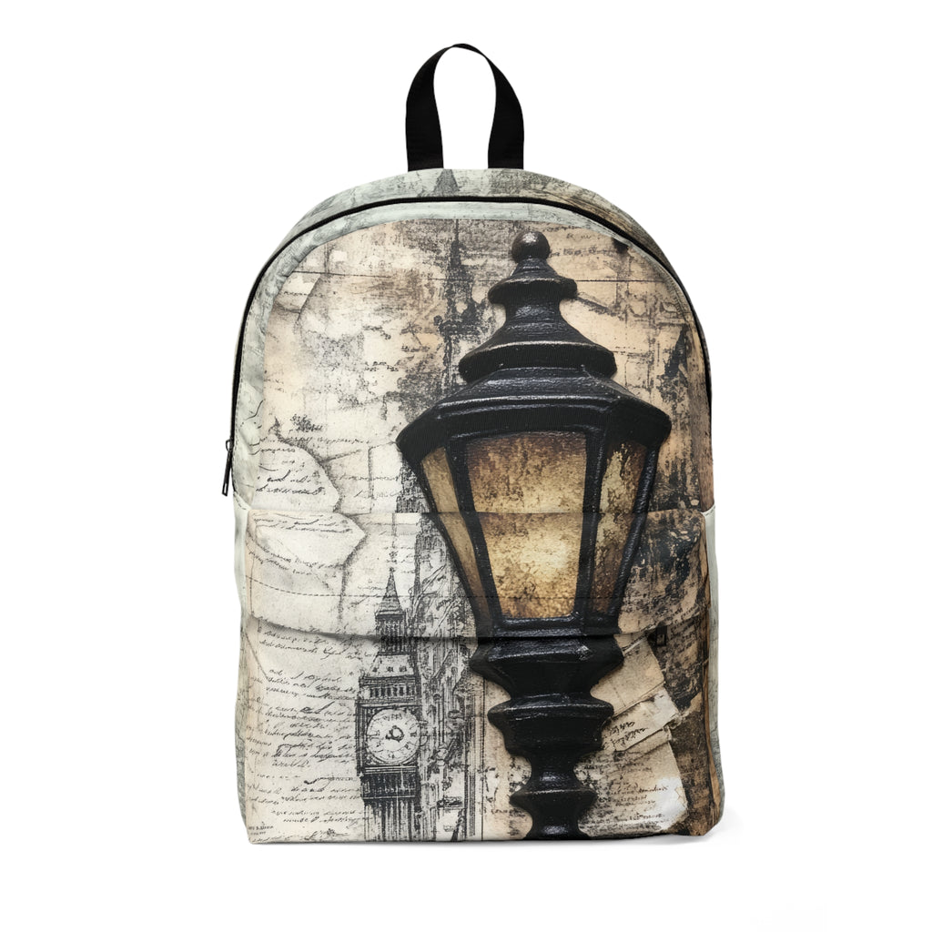 Victorian Lantern Vintage London Backpack