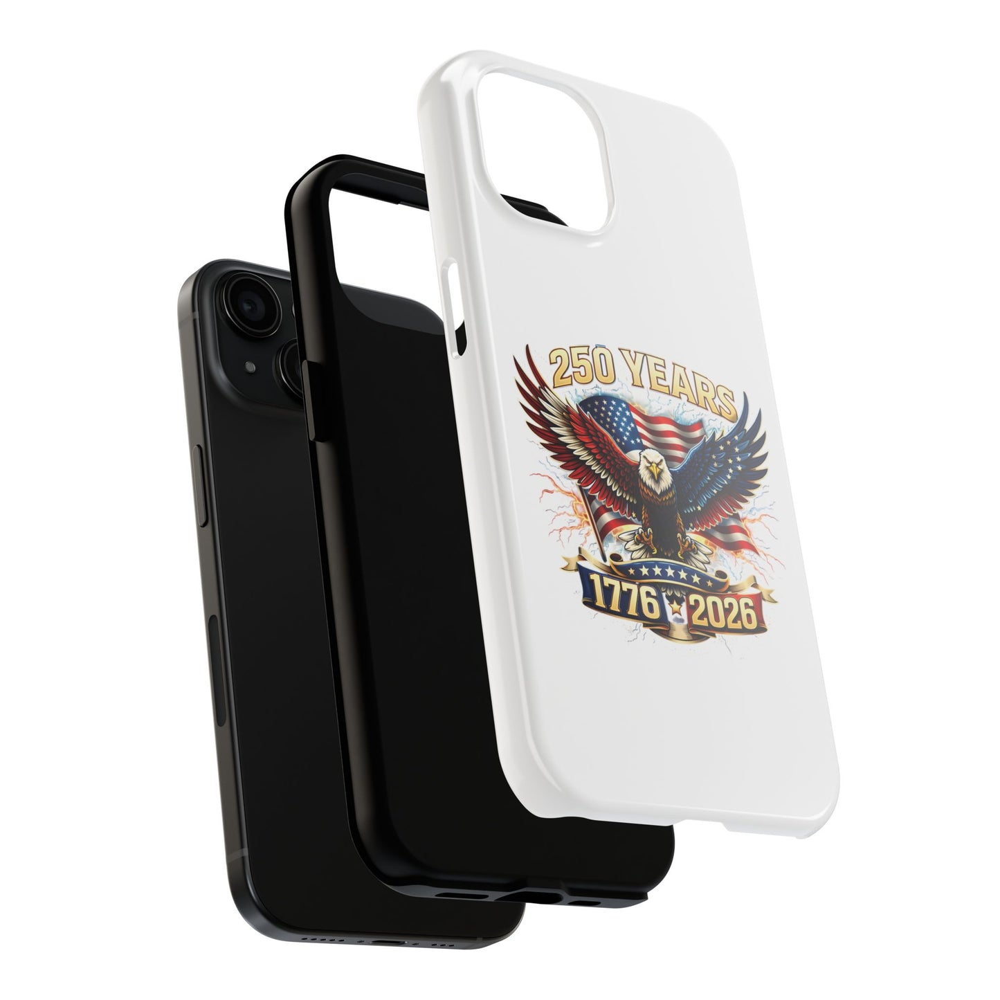 250 Years 1776–2026 Patriotic Eagle Phone Case