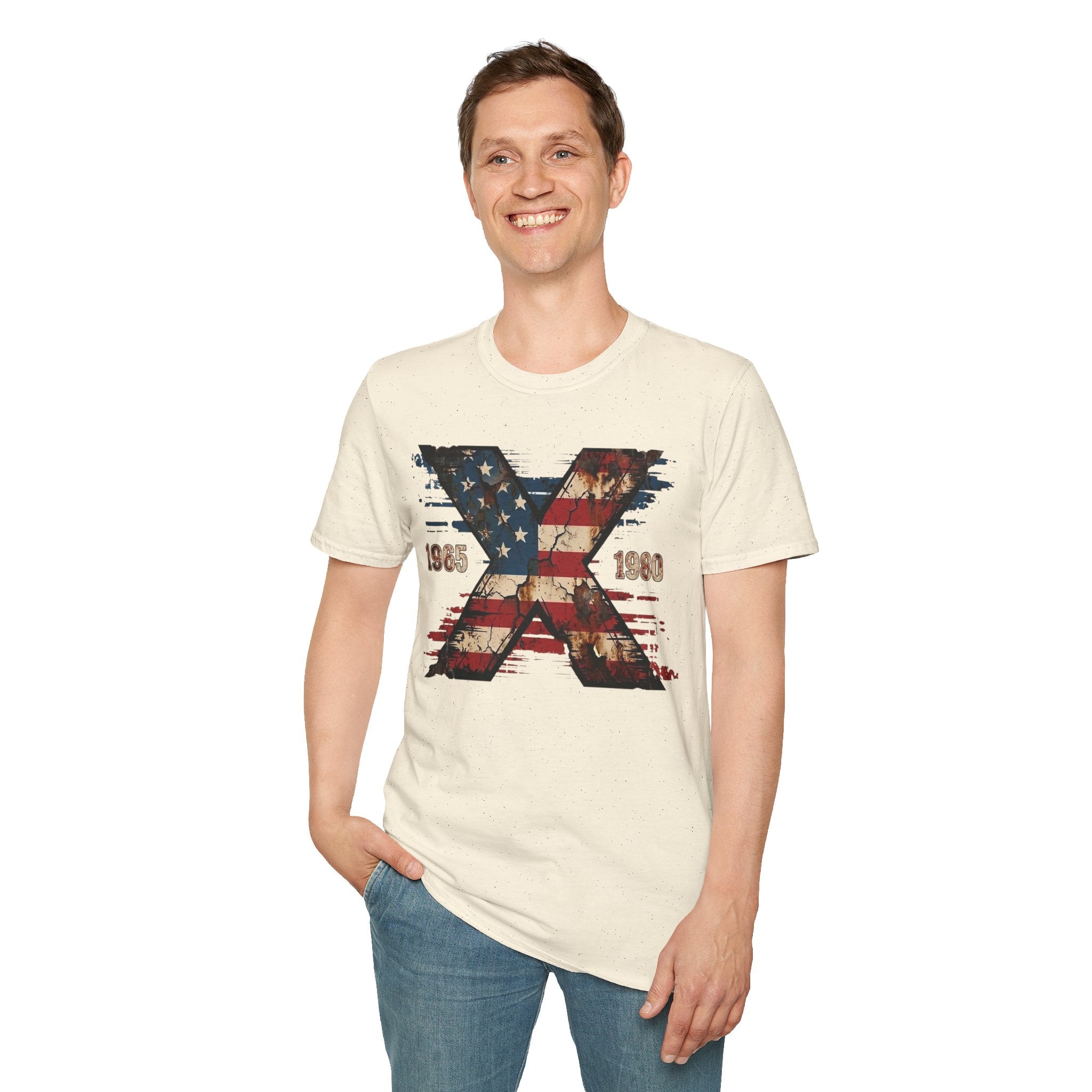 Generation X 1965–1980 T-Shirt — Retro Vintage Birth Year Tee