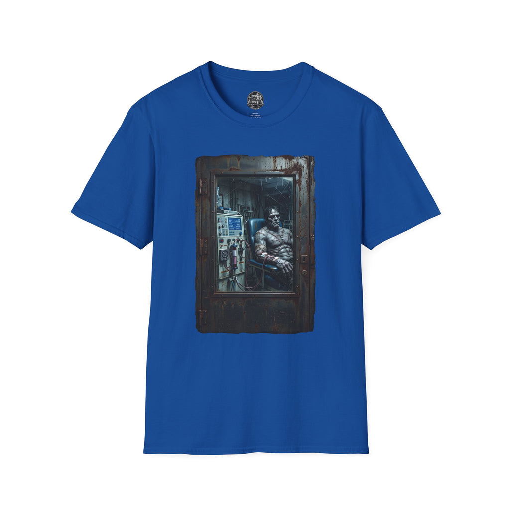 The Patchwork Patient Horror T-Shirt | Spooky Dialysis Tech Halloween Shirt