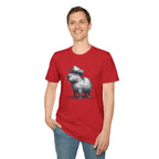 Cowboy Capybara T-Shirt — Cute Western Animal Graphic Tee