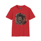 Squirrel in Owl Disguise T-Shirt — "Prey Wearing Its Predator"
