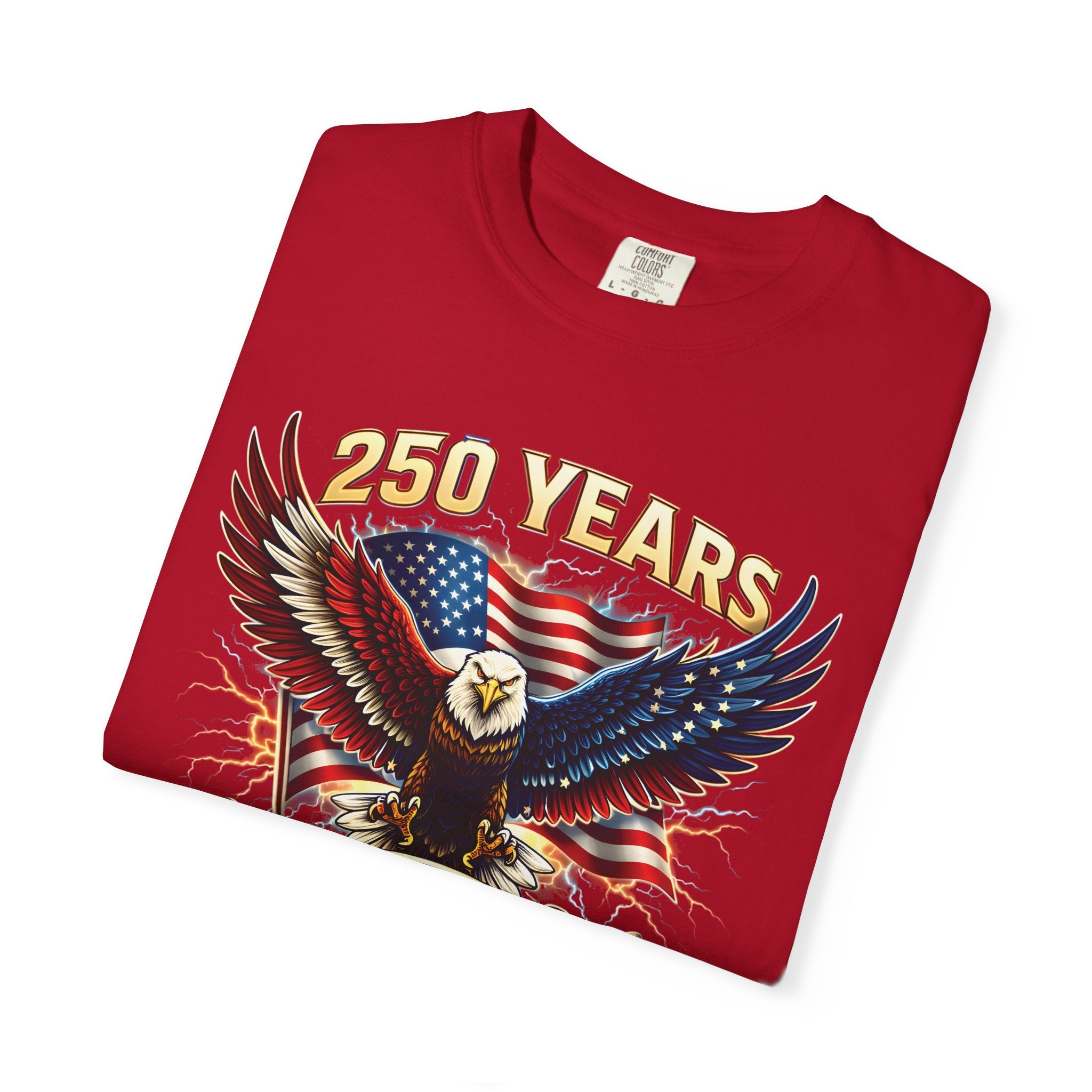 1776–2026 American Independence Eagle T-shirt — 250th Anniversary Patriotic Tee