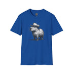 Cowboy Capybara T-Shirt — Cute Western Animal Graphic Tee